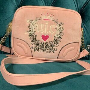 JC Velour Crossbody